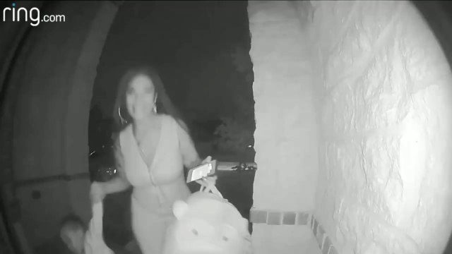 Texas Woman Caught On Camera Abandoning Toddler On Stranger's Doorstep