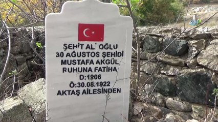 Şehit mezarları bakımsız kaldı