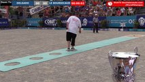 Europétanque des Alpes-Maritimes demi-finale du tir de précision : LE BOURSICAUD vs DELGADO (Espagne)