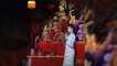 दुर्गा पूजा के पंडाल में मौनी रॉय ने किया बंगाली अंदाज में डांस