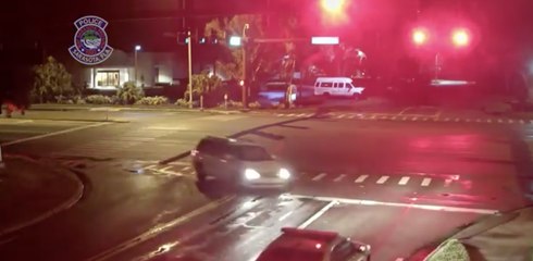 Il perd le contrôle de son véhicule et emboutit une voiture de police !