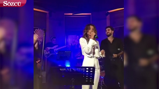 Gökçe Bahadır’dan tek şarkılık performans