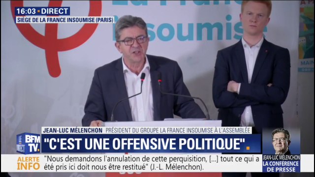 Jean-Luc Mélenchon: Sophia Chikirou est auditionnée depuis 10h. Quel autre chef d'entreprise est traité comme ça ? Le PDG de Monsanto ?