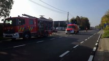 Huit voitures endommagées dans un incendie, à Mouscron