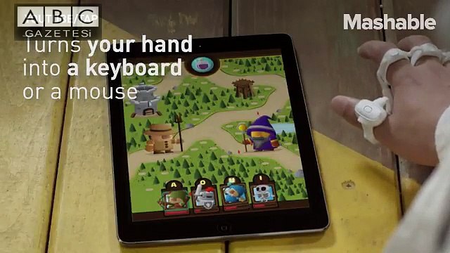 Teknoloji son hız ilerliyor: Şimdi de elleri klavyeye dönüştüren cihaz