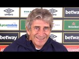 Manuel Pellegrini Full Pre-Match Press Conference - West Ham v Tottenham - Premier League
