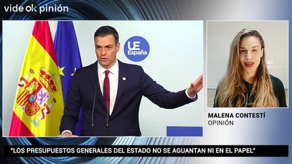 VideOKpinión Malena Contestí: "Los presupuestos no se aguantan ni en el papel".