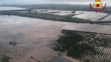 Dramatische Unwetter: Land unter in Sizilien