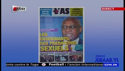 REPLAY - Revue de Presse - Pr : BARTHELEMY NGOM - 19 Octobre 2018