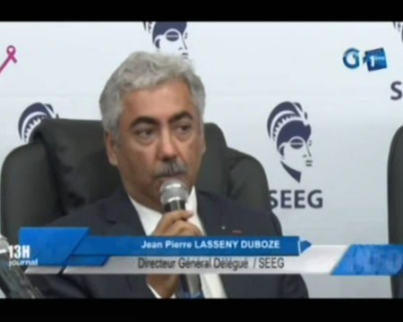 RTG/Passation de charge à la SEEG présider par le Secrétaire Général du gouvernement