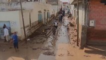 Tunisie : les populations nettoient les dégâts laissés par des inondations