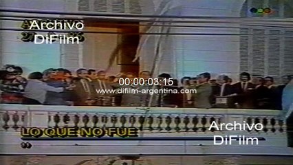 Raul Alfonsin transfer capital from Buenos Aires to Viedma 1993