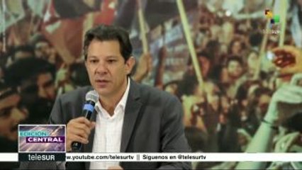 Brasil: empresas financiaron campaña sucia contra Haddad