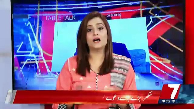 Table Talk – 19th October 2018