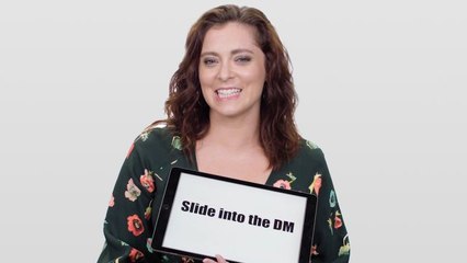 Rachel Bloom Teaches You Dating Slang
