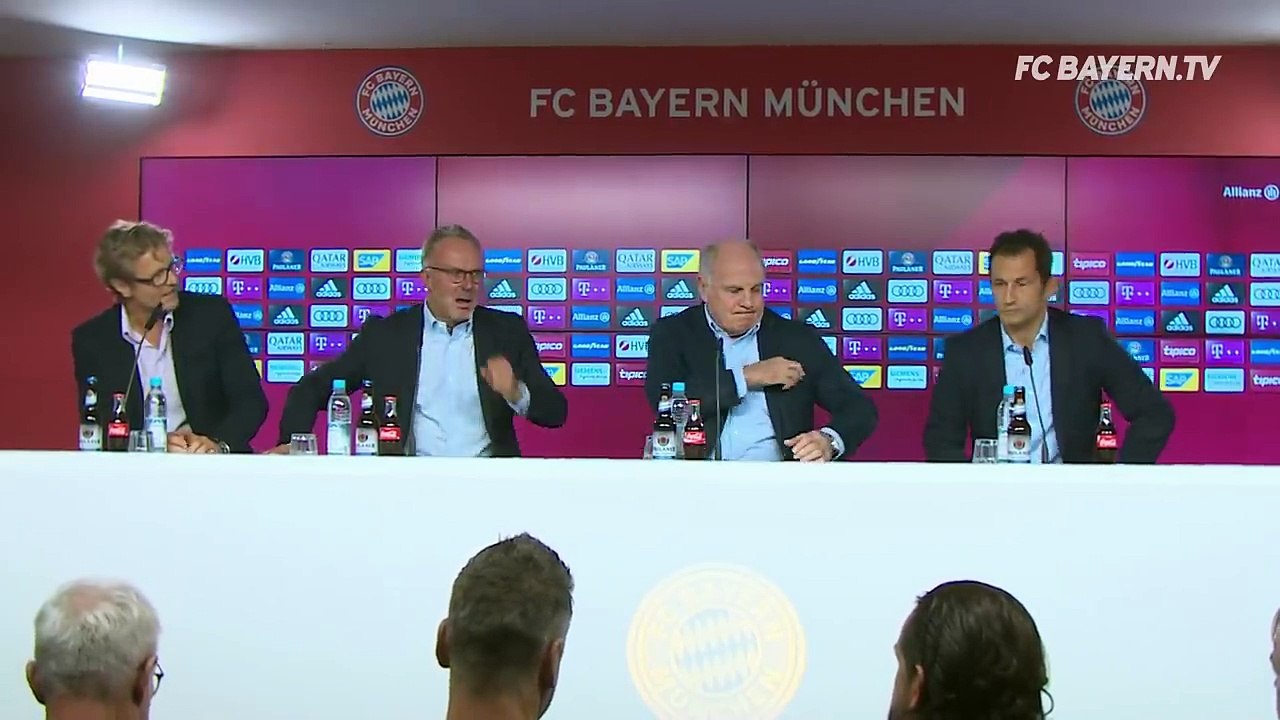 Stellungnahme zu Medienberichten | Hoeneß, Rummenigge & Salihamidžić im FC Bayern-Pressetalk