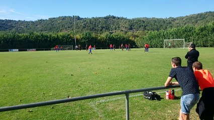 Coup franc de JC, but de Rodolphe