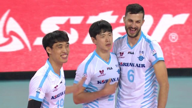 프로배구 대한항공, 한국전력 꺾고 2연승 / YTN