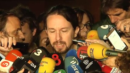 Iglesias se pone de parte de los golpistas y le dice a Sánchez que tiene que moverse