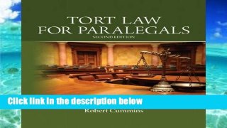 Best product  Tort Law for Paralegals