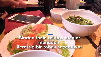 Instagram'da Bin Takipçisi Olanlara Bedava Yemek