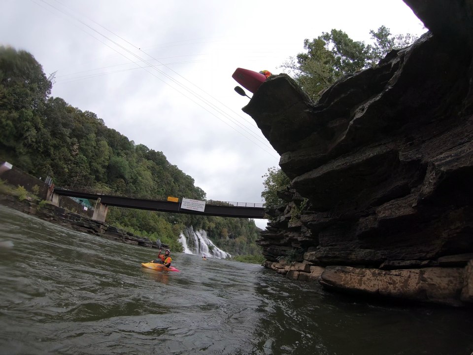 Kayak Cliff Flip