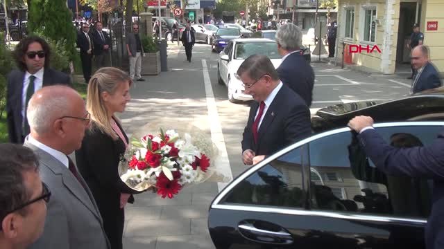 Kahramanmaraş Eski Başbakan Davutoğlu, Öğrencilerle Buluştu