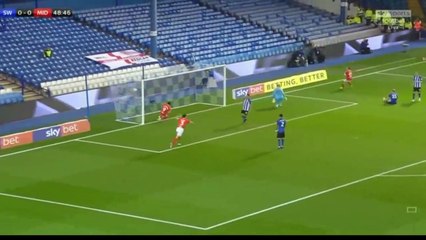 Muhamed Besic Goal - Sheffield Wednesday vs Middlesbrough 0-1 19/10/2018