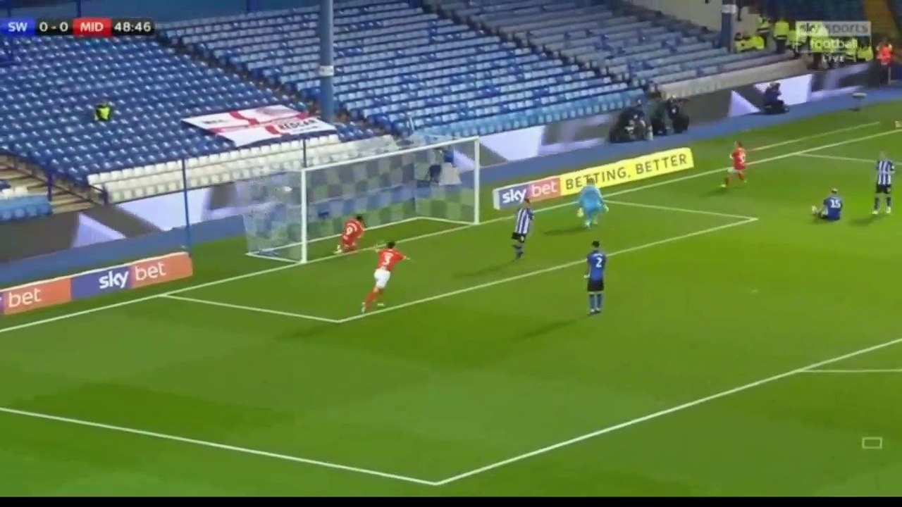 Muhamed Besic Goal - Sheffield Wednesday vs Middlesbrough 0-1 19/10/2018