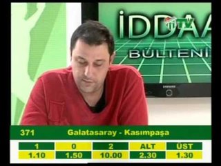 26.02.2010 İdda Bülteni Pazar Programı (26.02.2010)