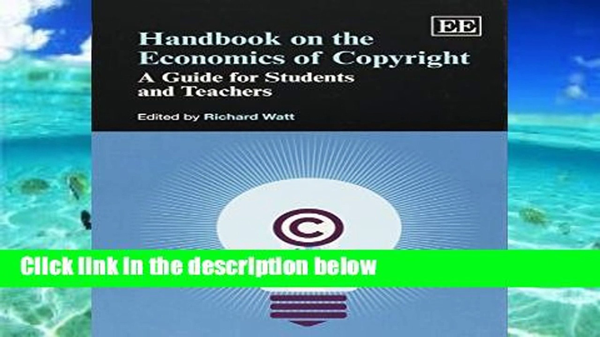 ⁣Best product  Handbook on the Economics of Copyright: A Guide for Students and Teachers (Elgar