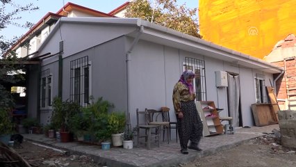 Evi yol ortasında kaldı belediye yeni ev yaptı - DENİZLİ