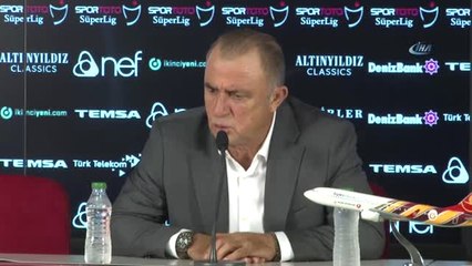 Fatih Terim: "Biz Maça Gelmiştik Ama Sakata Geldik" -1-