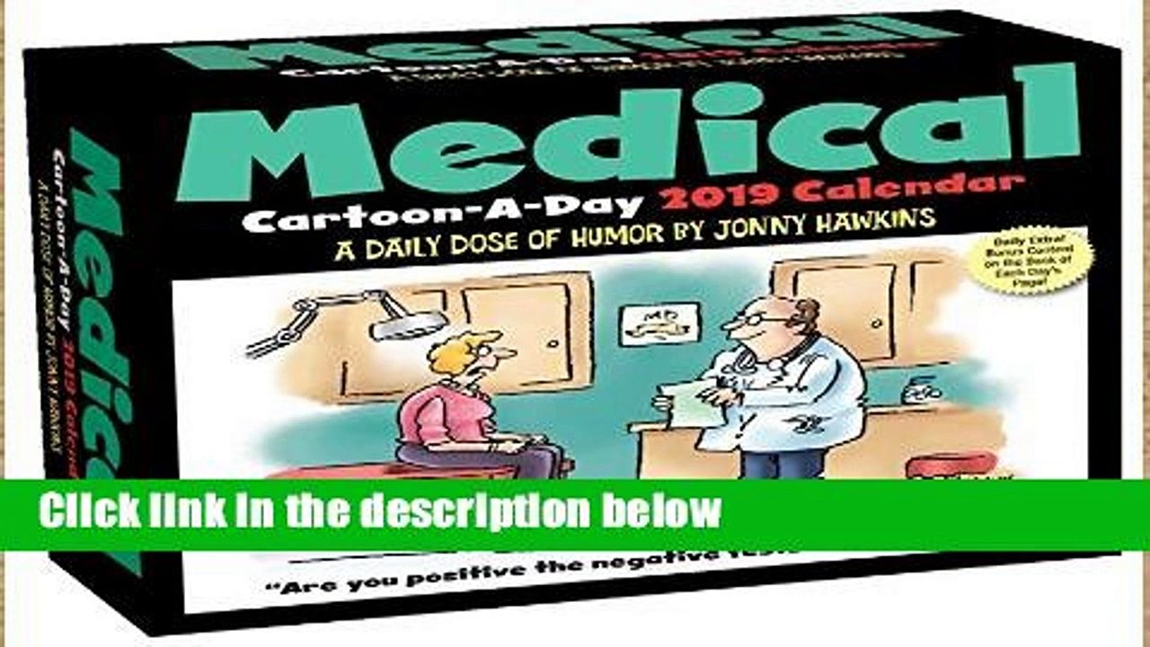 Library  Medical Cartoon-a-Day 2019 Day-to-Day Calendar