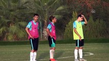 17 Yaş Altı Milli Futbol Takımı, hazırlıklarını sürdürüyor - ANTALYA