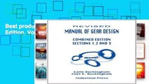 Best product  Manual of Gear Design Combined Edition, Volumes 1, 2 and 3