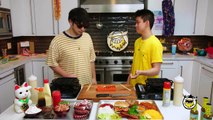Joji and Rich Brian Make a Classic Japanese Street Food | Feast Mansion