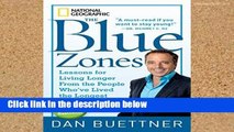 Review  The Blue Zones: Lessons for Living Longer from the People Who Ve Lived the Longest