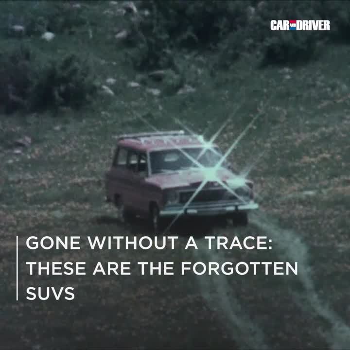 Gone without a Trace: These Are the Forgotten SUVs