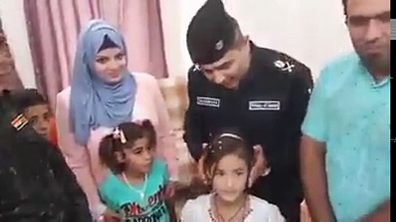 الداخلية تزور الطفله فرح