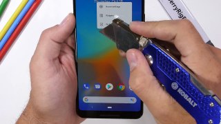 Pixel 3 XL Durability Test - Does the back glass Scratch?!