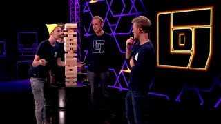 JENGA EXTREME met Milan, Link, Duncan en Joost | SPELLETJESAVOND | LOGS3 | #11