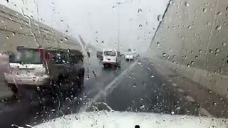 #فيديوإستمرار هطول أمطار الخير في #الدوحة#الوطن #قطر
