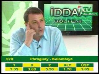İddaa Bülteni Perşembe Programı (13.10.2009)