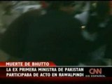 Asesinan a Benazir Bhutto, en Pakistán
