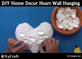 DIY Heart Wall Hanging - Home Decor Craft Idea via: Hetal's Art,