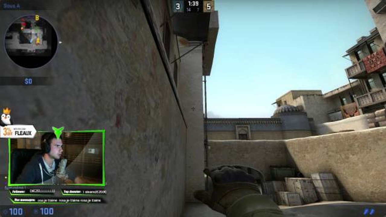 Fleaux TV's clean ace