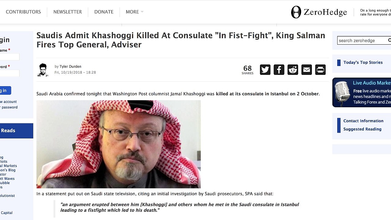 Khashoggi Misdirection, Weaponized Migration, Israel's Zero Tolerance In Gaza & Speak Out For Yemen
