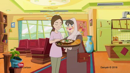 كرتون دانية الموسم الخامس - الحلقة الرابعه عشر -  خوخة الملقوفة