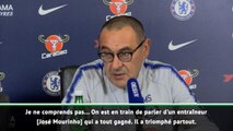 Chelsea - Sarri aux médias : 